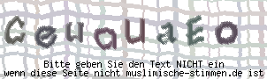 CAPTCHA Bild zum Spamschutz 